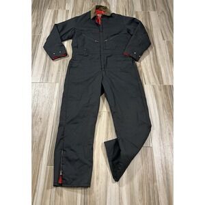 VTG Mens Walls Blizzard Pruf Coveralls XL* Navy Workwear USA Outdoor Insulated